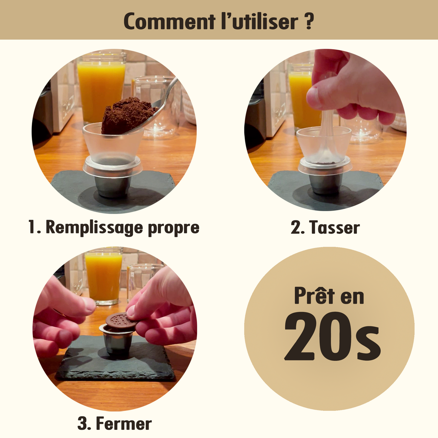 Kit 1 capsule - Wake Up